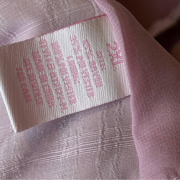 Pink Lily Nothings Impossible Ruffle Straps Berry Tank 2XL - Picture 13 of 14